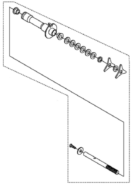 Halter Assy Reel Reibung S 5977128-01