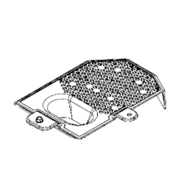 Modul-Lüfterschild-Kit links