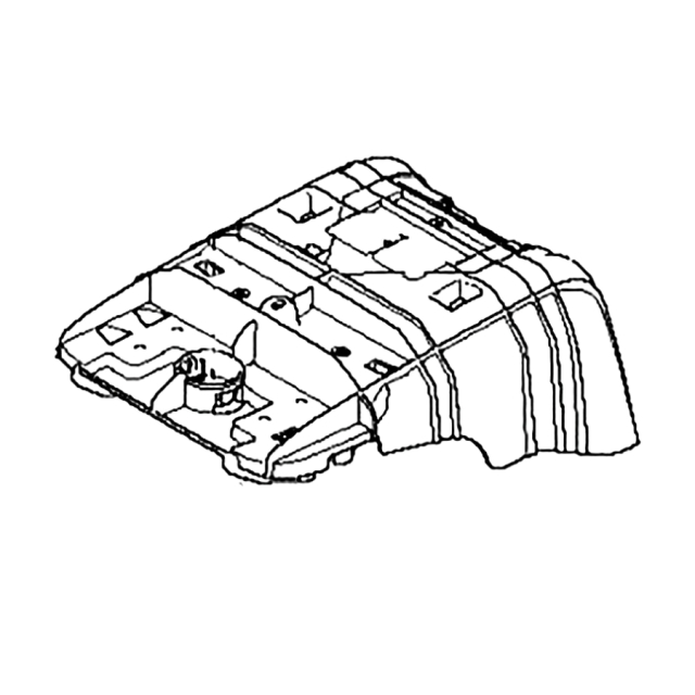 Ladestationsdeckel des Rahmens