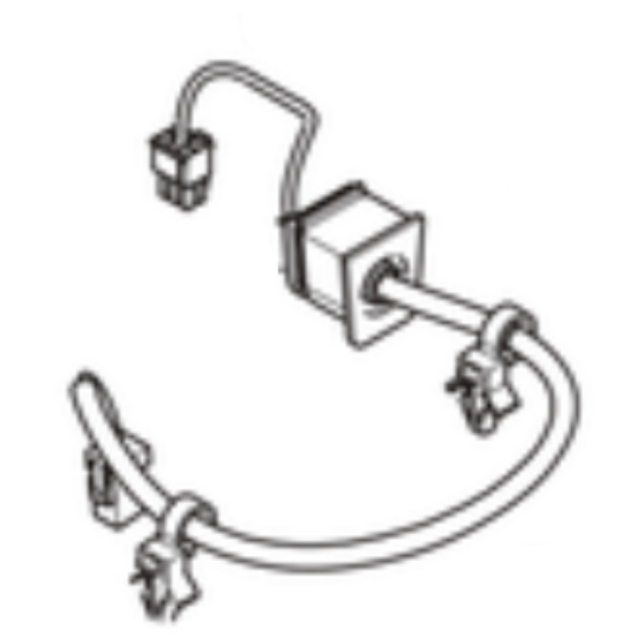 Verdrahtung Baugruppe magnetischer & Schleifensensor Single l = 365 mm