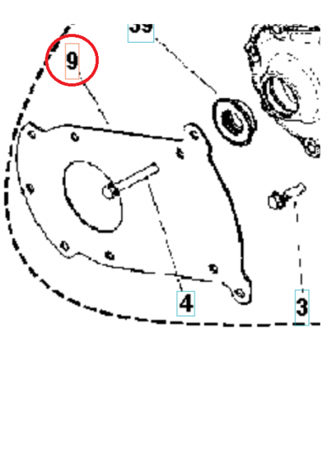 Motorabdeckung Carter 5986812-01