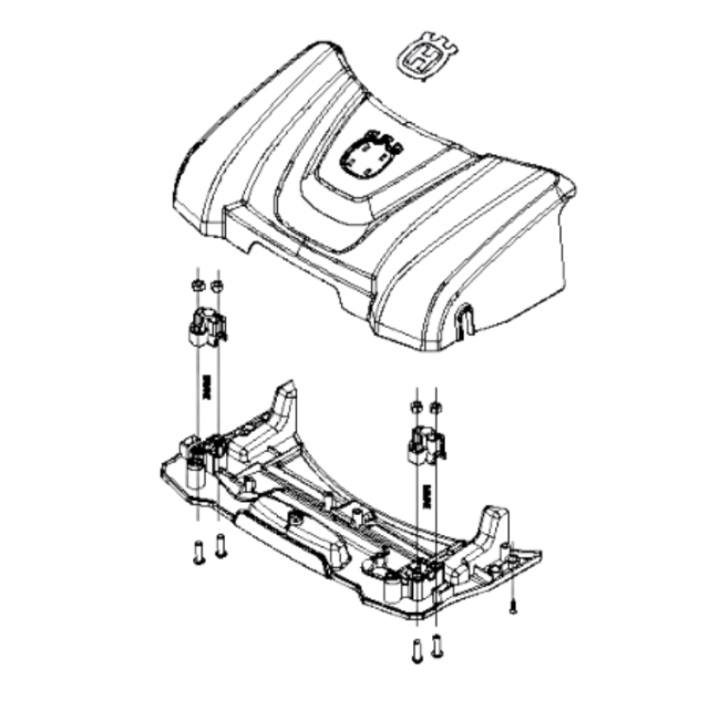 Abdeckungssatz Frontabdeckungssatz 5986841-23