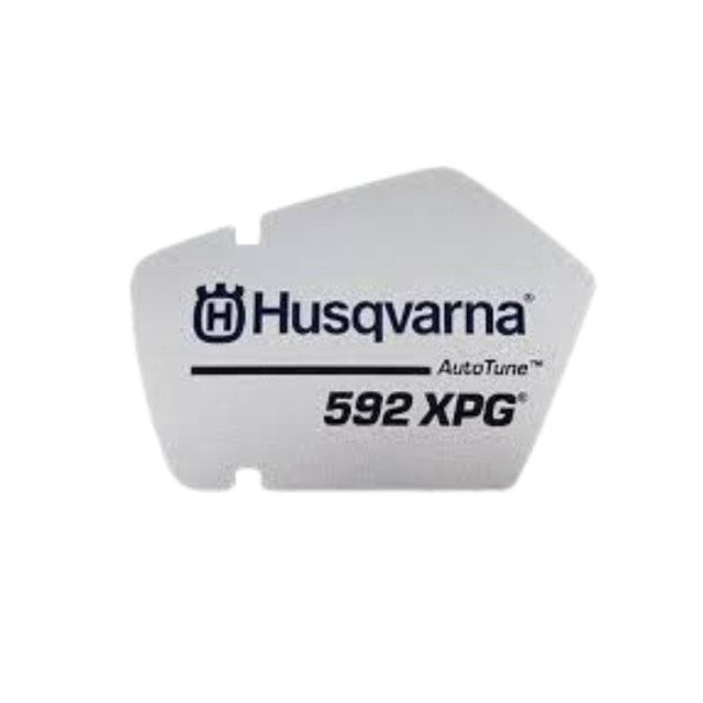 Etikett Startergehäuse 592Xpg 5993335-03