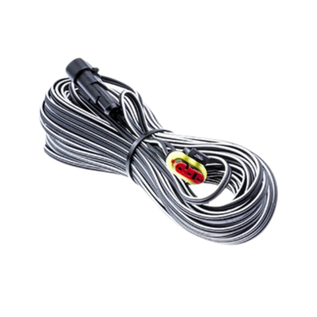 Kabel-Baugruppe Niederspannungskabel-Referenzstation 20m schwarze Stecker
