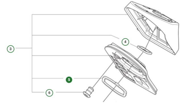 Abdichtung des Luftfilters