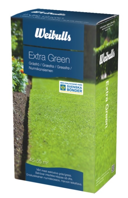 Rasensamen Weibulls Extra Green 1kg