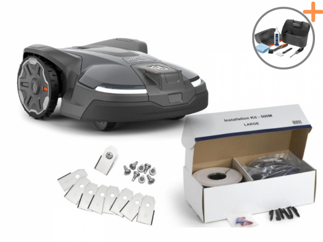 Husqvarna Automower® 450X Nera Start-pakete | Wartungs- und Reinigungsset kostenlos!