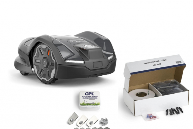 Husqvarna Automower® 410XE Nera Start-pakete