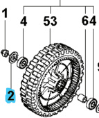 Deckelscheibe 2956667-02 Deckelscheibe 2956667-02