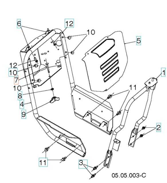 Schraube ,3125-18 5010671-01