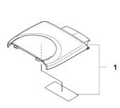 Klappe grau Abdeckung Smart system Klappe grau Abdeckung Smart system