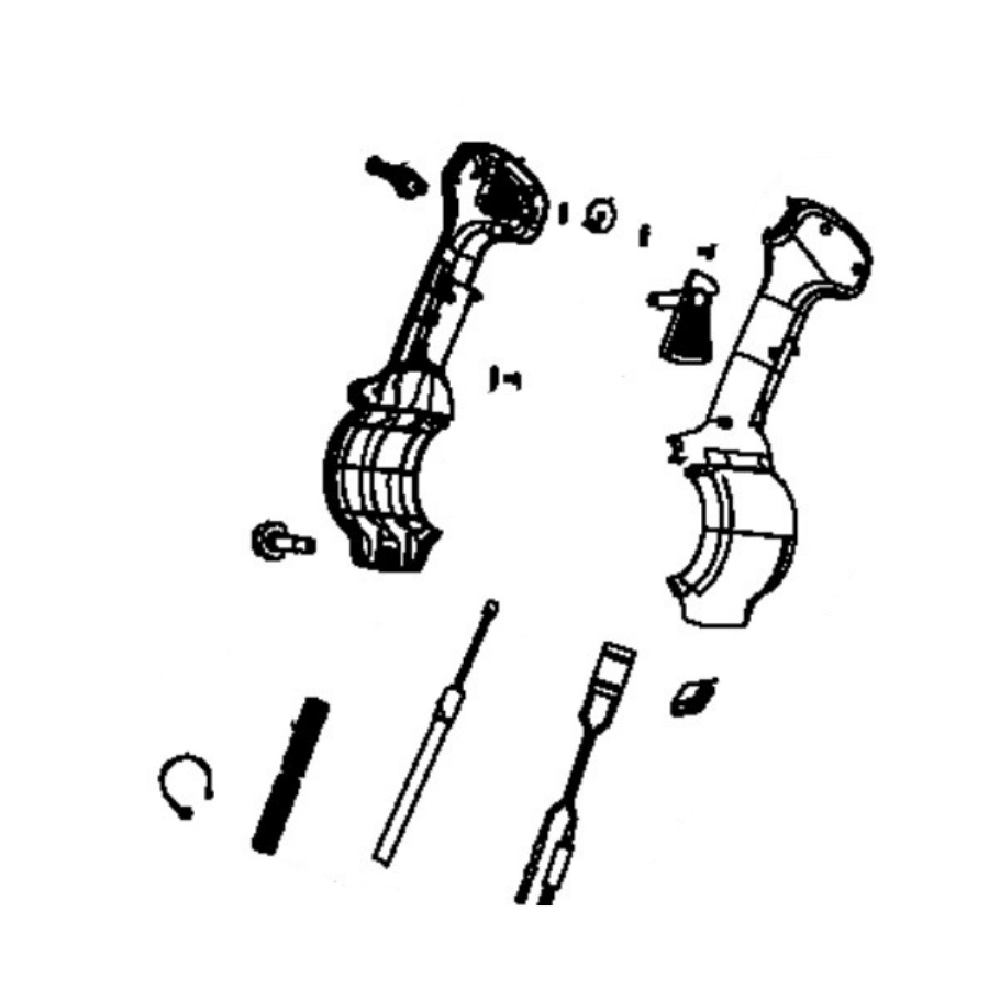 Reparatursatz Betätigungshebel Sort 5014243-45