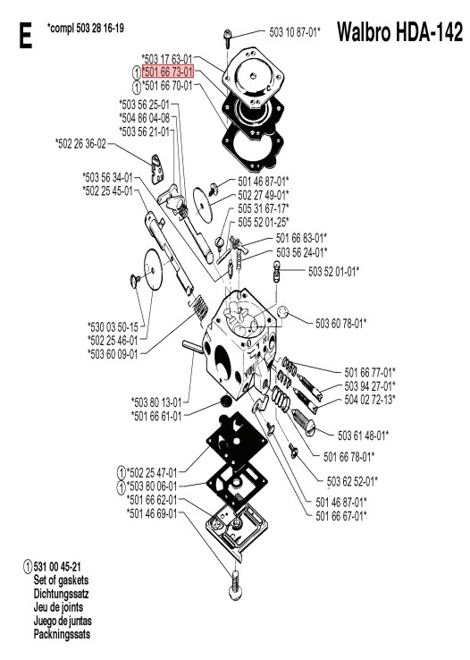 Steuermembrane 5016673-01