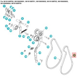 Keilriemen ST224, ST224P, ST227, ST324 Keilriemen ST224, ST224P, ST227, ST324