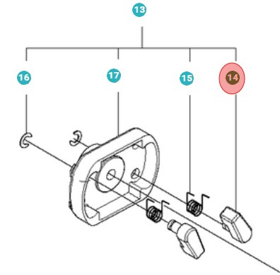 Verriegelung Starten 5019391-01
