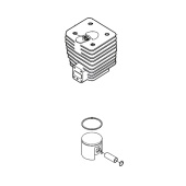 Zylinder Jonsered RS51, RS52 Zylinder Jonsered RS51, RS52