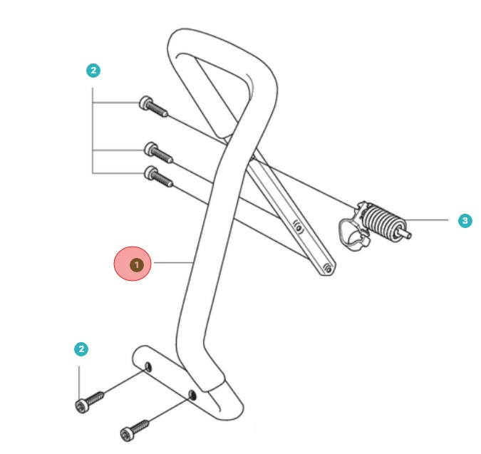 Griff, Vorne 5025747-01