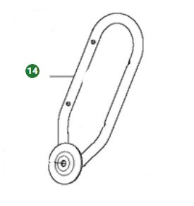 U-Teil Für O-Htg Pro Ohne Loch 5029035-02