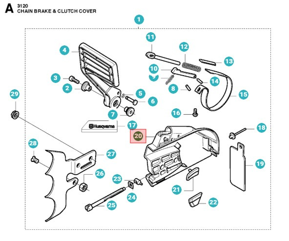 Kupplungsdeckel 3120XP