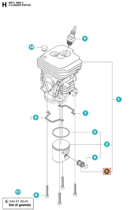 Kolbenbolzenlager 5032563-02