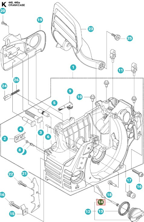Tankdeckelhalter 5035789-01