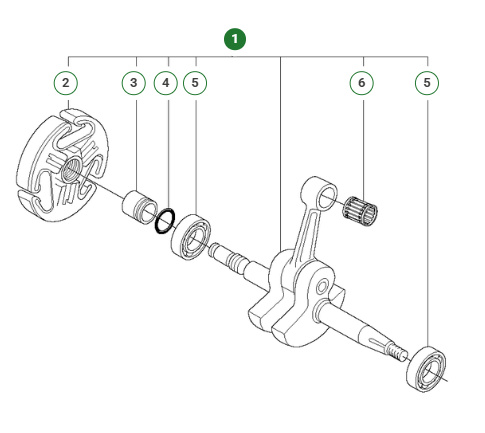 Kurbelwellen-Bausatz