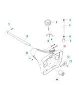 Kraftstofftank Jonsered BC, FC, CC 2145, 2245 Kraftstofftank Jonsered BC, FC, CC 2145, 2245