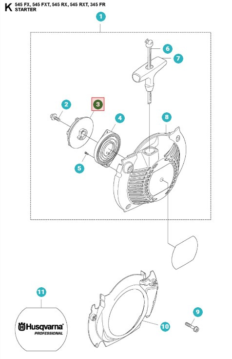 Schnurrad 5039573-01