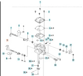 Achse, Drosselklappenbaugruppe Achse, Drosselklappenbaugruppe