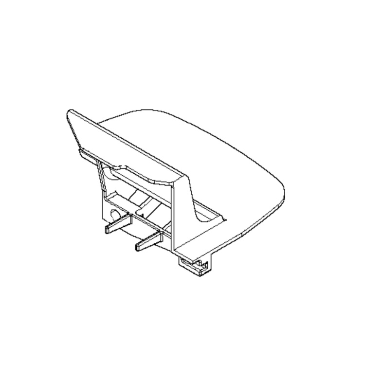 Platte, Schalldämpfer 5052997-01