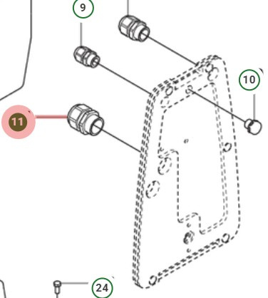 Kabelerdung M25X1,5 5055269-03