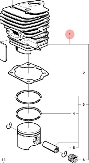 Zylinder Kpl 5062437-15