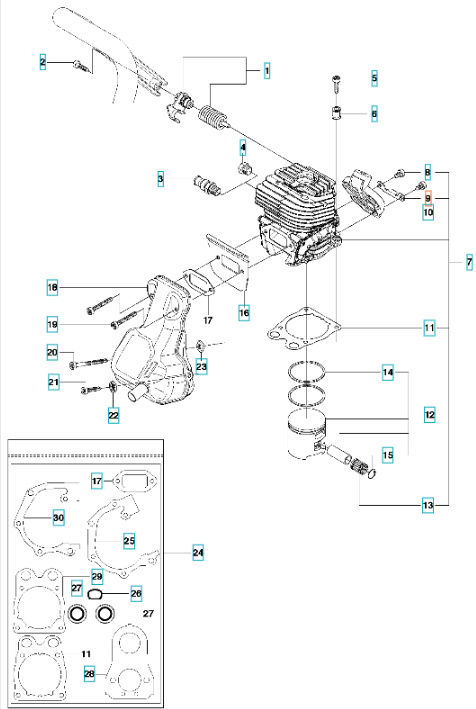 Halterung Ansaugplatte
