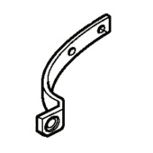 Halterung, links, Halterung, links,