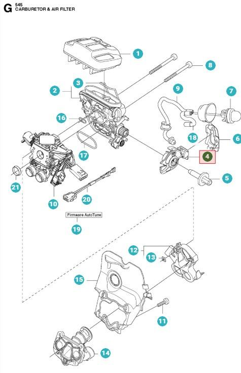 Choke, Stop-Kontrolle 5100172-02