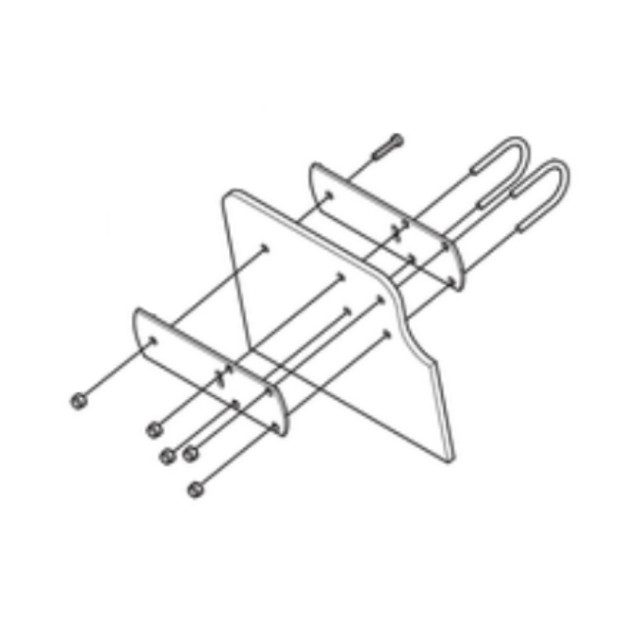 Spritzbildschirm komplett Kv750
