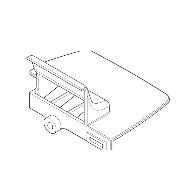 Platte, Schalldämpfer 5154121-01
