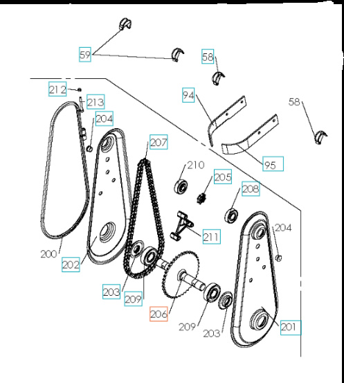 Kettenrad 5196530-07