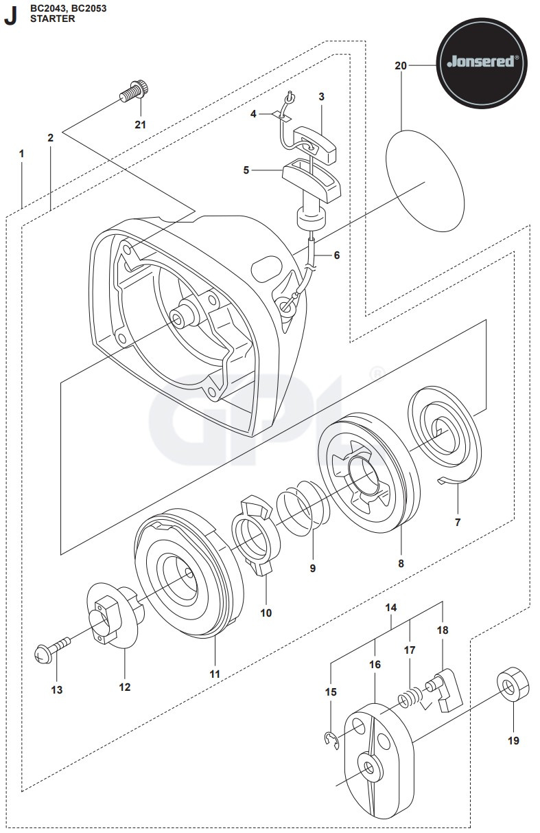 Seilzugstarter Ass Y 5231042-01