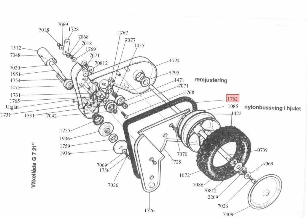 Klippo Keilriemen 21