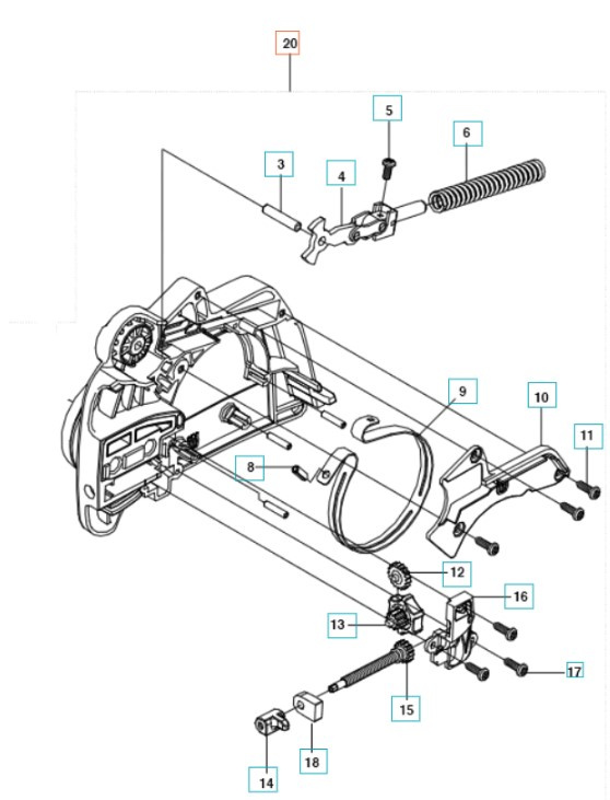 Kettenbremse 5256114-01