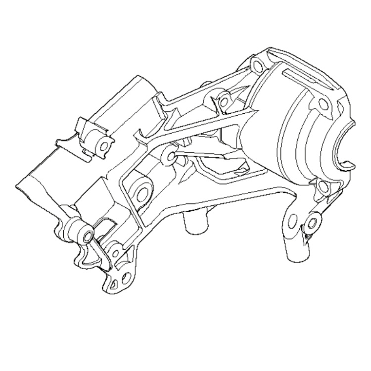 Gehäuse, Kurbel 5276656-01