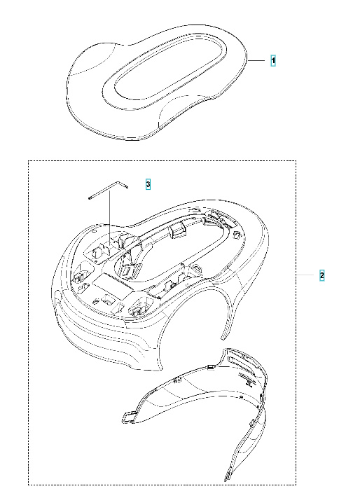 Body assy Gardena Sileno Minimo