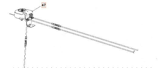 Kabelbaugruppe Rutschenrotator Verriegelung