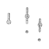Installationssatz, Schrauben und Muttern 5295948-01 Installationssatz, Schrauben und Muttern 5295948-01