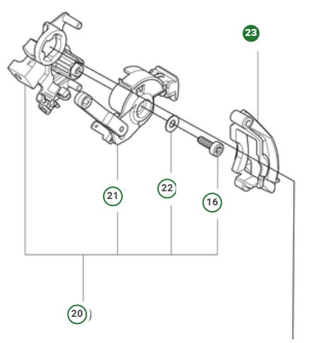 Gummitüllen-Kontrollstopp/Choke