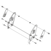 Griffhalterungsbaugruppe 5311467-48 Griffhalterungsbaugruppe 5311467-48