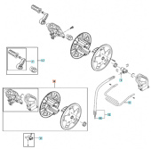 Aufroller-Schlauchaufroller-Kit 5312405-01 Aufroller-Schlauchaufroller-Kit 5312405-01