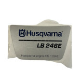 Aufkleber Husqvarna LB246E Aufkleber Husqvarna LB246E