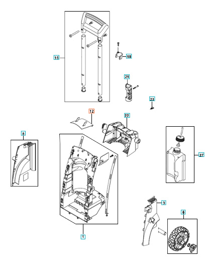 Chassis Chassis Umbrella Sp 5312416-02